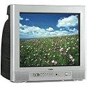 Haier HTR13 13-Inch CRT TV with ATSC Tuner (Silver)