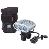 Cateye EL-700RC Triple Shot Rechargeable LED Bicycle Headlight