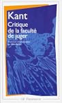 Critique de la facult� de juger