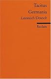 Germania;: Lateinisch und deutsch (Universal-Bibliothek)