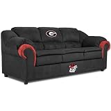 Georgia Bulldogs NCAA Micro Fiber Pub Sofa