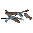 Star Wars Jango Fett 2 Blasters and Holster Set (One-Size) ~ Rubie's Costume Co