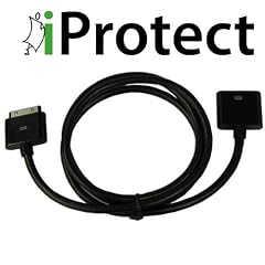 Iprotect ORIGINAL Verl�ngerungskabel Dock Extender f�r Apple iPhone, iPod, iPad - 100cm - schwarz/black