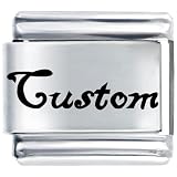 Custom Italian Charms Bracelet Link