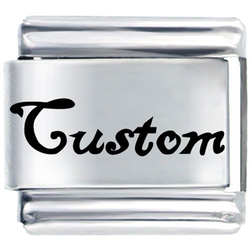 Custom Italian Charms Bracelet Link