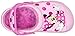 Crocs Girls' CC Minnie Glitter Lined Clog