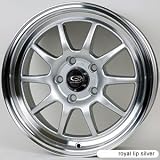 Rota GT3 15x7.0 Royal Lip Silver Wheels (GTT-1570404100-SIR)