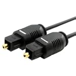 PCD Basics Fiber Optic Audio Cable - 6ft (1.8M)
