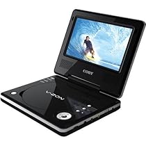 Coby Electronics TF-DVD7006 7-Inch Widescreen TFT Portable DVD Player