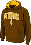 Wyoming Cowboys Arched Tackle Twill Hooded Sweatshirt