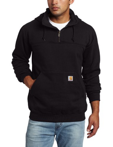 carhartt heavyweight zip mock sweatshirt