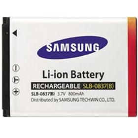 Samsung SLB-0837B Li-ion Rechargeable Battery for Samsung NV10 Digital Camera