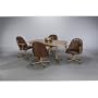 Chromcraft T141-356AN 64 Chromcraft Extension Dining Table in Glenoak Wood and Threshers Oak