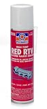 Permatex 81915 7.25oz Hi Temp Red RTV Silicone Gasket Maker Aerosol with 1.05 Spec. Gravity *SHIP GROUND ONLY* ORM-D