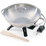 Presto 5900 1500-Watt Stainless-Steel Electric Wok