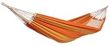 Amazonas AZ-1019500 Paradiso orange Haengematte, Belastbarkeit 200kg, Liegeflaesche 250 x 175cm