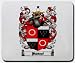 Batdorf Family Shield / Coat of Arms Mouse Pad