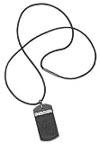 Diesel DX0005 collier Tag carbone Dog