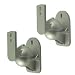 2 Pack of Silver Universal Speaker Wall Mount brackets...