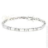 STUDIO 925: *CAMPO WHITE CZ BRACELT*