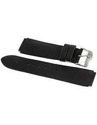 Philip Stein Black Calf Leather 22mm Watch Strap 3-CB