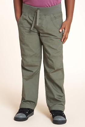 Pure Cotton Flat Front Lined Cargo Trousers