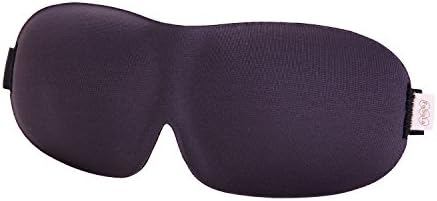FaSoLa 3D Sponge Shading Sleep Mask Eyeshade Eye Shield For Travel, Rest, Shift Work, Meditation, Relieve Fatigue &amp; Breathable (brown)