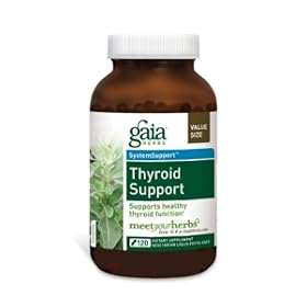 Gaia Herbs Thyroid Support Best Remedy for Thyroid