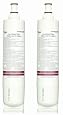 Whirlpool 4396510P KitchenAid Side-by-Side Refrigerator Quarter Turn Cyst Reducing Water Filter, 2-Pack