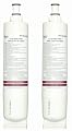Whirlpool 4396510P KitchenAid Side By Side Refrigerator Quarter Turn Cyst Reducing Water Filter, 2-Pack