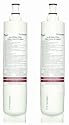Whirlpool 4396510P KitchenAid Side-by-Side Refrigerator Quarter Turn Cyst Reducing Water Filter, 2-Pack