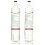 Whirlpool 4396510P KitchenAid Quarter-Turn Cyst-Reducing Side-by-Side Refrigerator Water Filter, 2-Pack