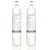 Whirlpool 4396510P KitchenAid Side-by-Side Refrigerator Quarter Turn Cyst Reducing Water Filter, 2-Pack