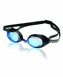 Speedo Speed Socket Mirrored Swim Goggle (Black/Blue)