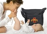 ISU Cyclones Diaper Bag Official NCAA College Logo Deluxe Iowa State University – Baby Bag – BEST Baby Shower GIFT for New Dad, Father or New Mom Mother GIFTS