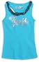 Guess Girls 2-6x Tie Back Tank With Foil,Turquoise,2T