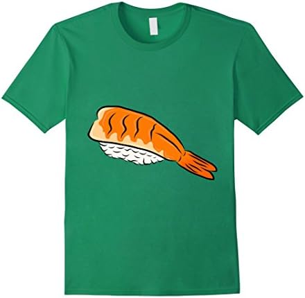 Men's Shrimp Sushi Ebi Sushi I Love Japanese Food I Love Sushi Medium Kelly Green
