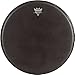 Remo ES0813MP Black Suede Emperor Crimplock Marching Tenor Drum Head, 13-Inch