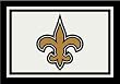 New Orleans Saints 3' 10" x 5' 4" Team Spirit Area Rug