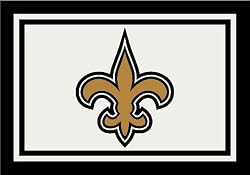 New Orleans Saints 5' 4" x 7' 8" Team Spirit Area Rug