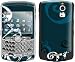Midnight Garden Design Protective Skin Decal Faceplate for Blackberry Curve 8300/ 8310/ 8320 Cell Phones