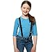 Buyless Kids and Baby Elastic Adjustable 1 inch Suspenders (Availaible in 25 colors and 3-sizes)