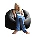 Kitchen & Housewares : XXL BLACK Beanbag Faux Leather