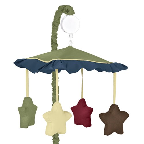 Construction Zone Musical Baby Crib Mobile by Sweet Jojo Designs