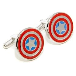 Captain America Cufflinks w/ Box
