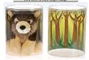 Happy Kritters Montana Wolf in Recycled Plastic Gift Box