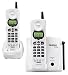 Uniden Dxi-3286-2 2.4 Ghz Analog Cordless Phone With Dual Handsets And Caller Id
