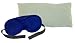 The Happy Company 00203 Microwaveable Therapeutic Blue Eye Mask and Celadon Eye Pillow