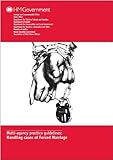 Handling cases of forced marriage : multi-agency practice guidelines