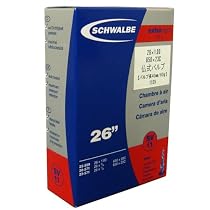 シュワルベ(SCHWALBE) 26&times;1.00、650&times;23C用軽量チューブ 60g 仏式バルブ 11SV